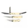 Image 3 : 3 Schrade+ USA Scrimshaw Pocket Knives