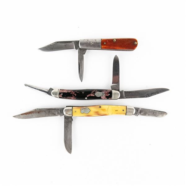 3 Vintage BOKER Folders