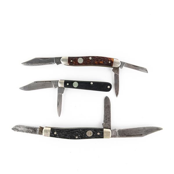 3 Vintage BOKER Folders