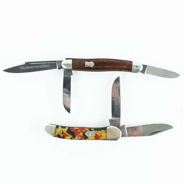 Buck Creek Copperhead & Edge Stockman Folders