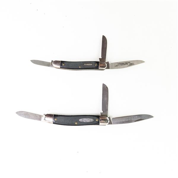 2 Ranger Cutlery USA Pocket Knives