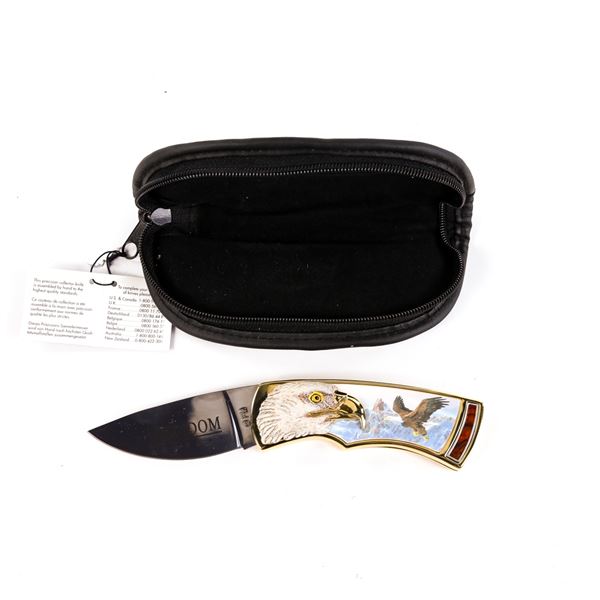 Franklin Mint Freedom Eagle Folding Knife