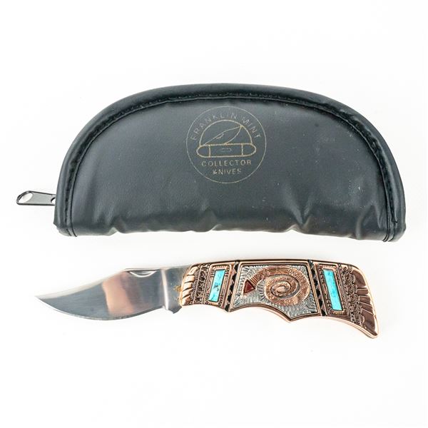 Franklin Mint Collector Spirit of Snake Knife
