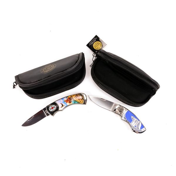 2 Franklin Mint Collector Knives