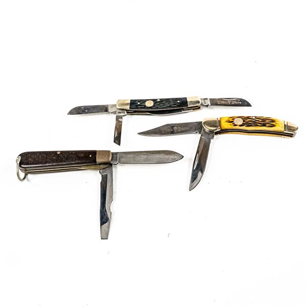 3 Boker Pocket knives.