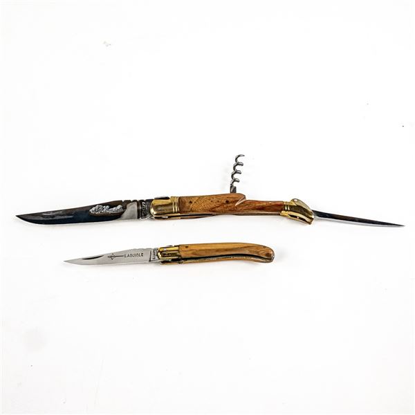 2 Laguiole French Pocket Knives