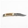 Image 5 : 2 Hand-made Stag-handle Folding Knives