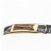 Image 7 : 2 Hand-made Stag-handle Folding Knives