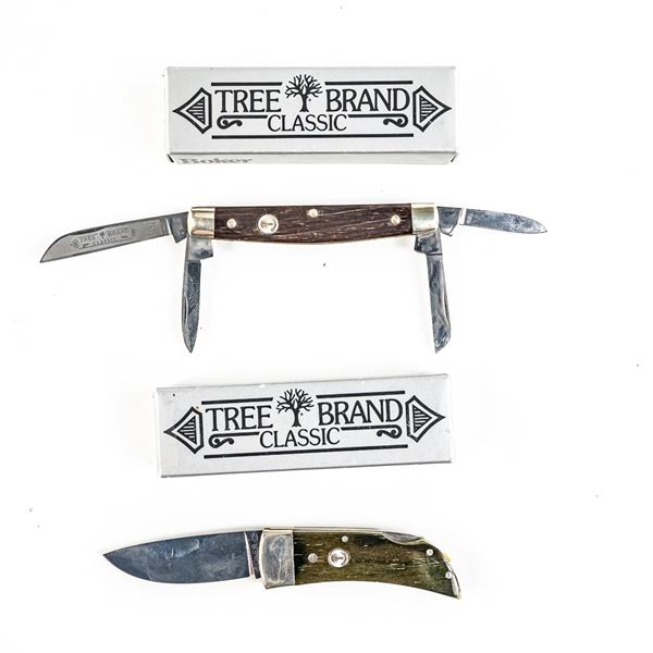Boker Tree Brand Classic 1005 and 5452 Knives