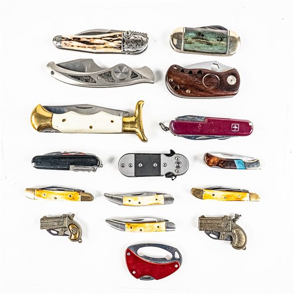 16 Imported Pocket Knives