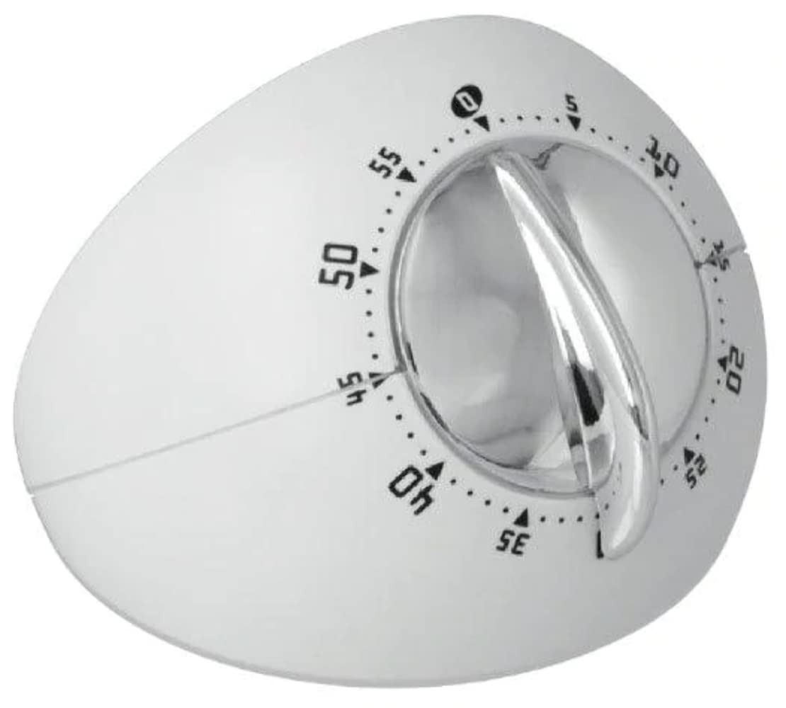 TFA Dostmann Timer da Cucina Mela 38.1030.05 in Acciaio Inox in Rosso TFA Dostmann Timer da Cucina Mela 38.1030.05 in Acciaio Inox in Rosso