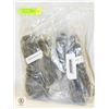 Image 1 : BRAND NEW 8 PACK OF 3' POWER EXTENSION CORD