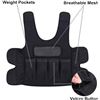 Image 1 : NEW YAFANG MEDIUM BLACK WEIGHTED VEST