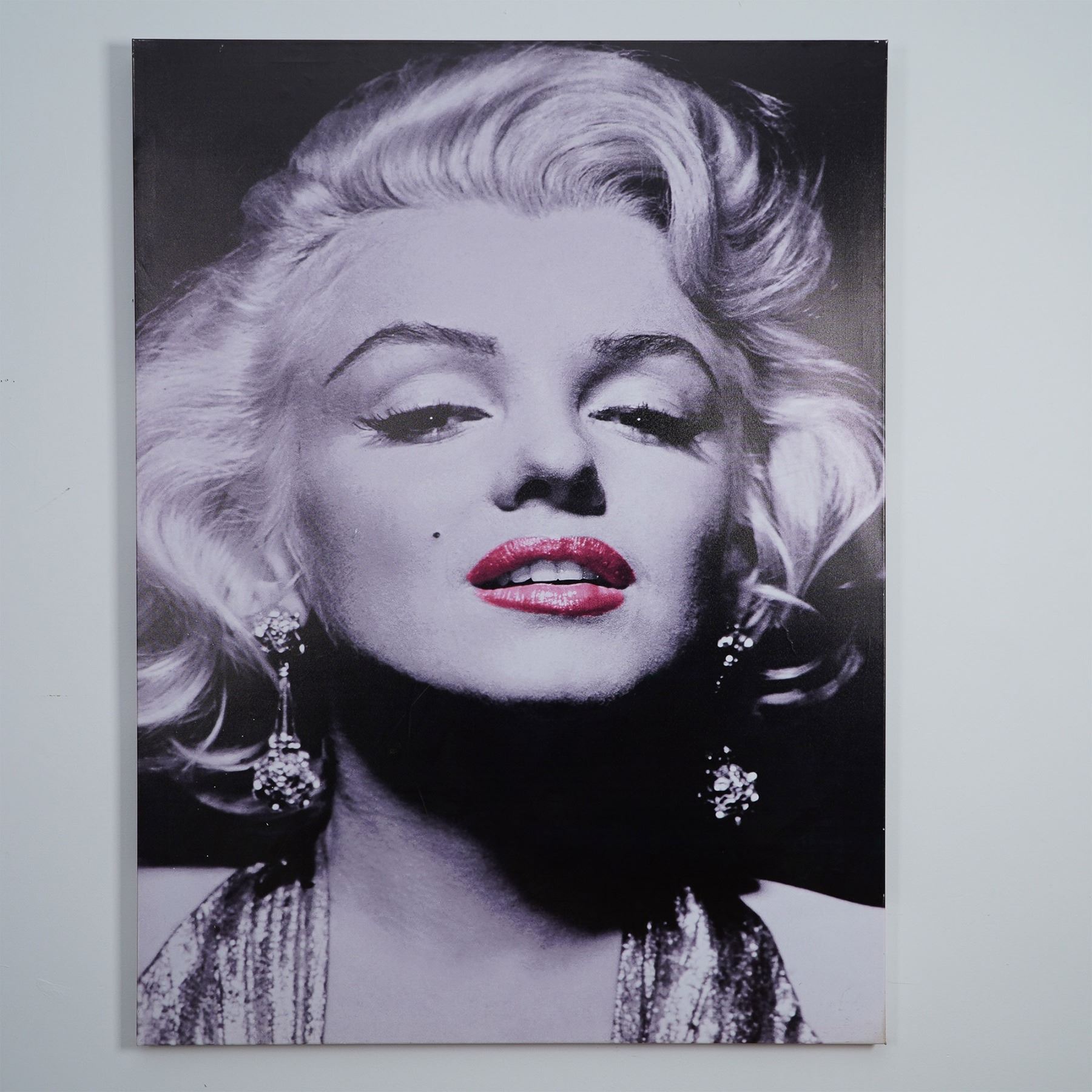 Inspirational Framed Canvas Art - Marilyn Monroe Quote Wall Decor, Home Decor, Office Art, Gift Idea, Motivational