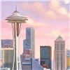 Image 2 : Seattle Skyline by Kondakova Liudmila