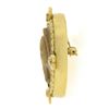 Image 6 : Vintage 18k Yellow Gold Carved Beige Hardstone Trojan Cameo & Diamond Pin Brooch