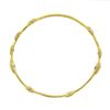 Image 3 : Ippolita 18K Gold 7.5 4.93 ctw Bezel Smoky Quartz Station Slip On Bangle Bracele