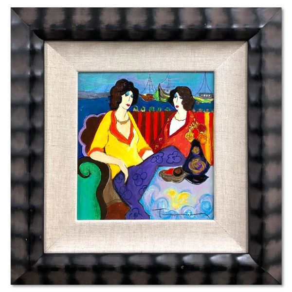 At the Port by Tarkay (1935-2012)