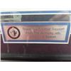 Image 2 : Winnipeg Jets Andrew Ladd Autographed Pro. Framed 