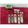 Image 1 : Vintage Door Hardware : Glass Knobs, Original Boxes