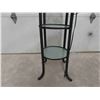Image 2 : Floor Lamp with 4 Glass Shelves 69'' H 