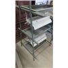 Image 2 : 4 Tier Compact Grow Stand with 3 Light Fixtures 