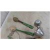 Image 2 : Old Kitchen Utensils, Lots of Green Colored 