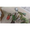 Image 8 : Old Kitchen Utensils, Lots of Green Colored 