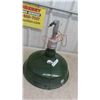 Image 2 : 2 Porcelain Outdoor Service Station Lights (1) 