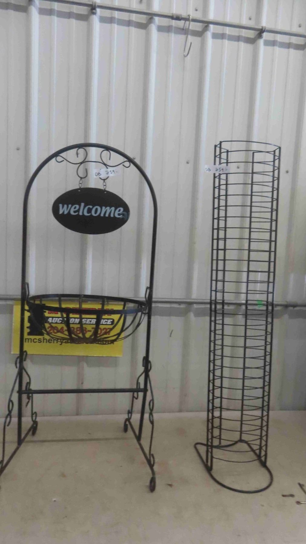 Welcome Plant Stand , CD Rack