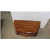 Image 8 : Wood Carved Night Stand/End Table (Unique) 