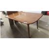 Image 2 : Table 29'' x 60'' x 38'' , (2) 12'' Leaves, 2 Chairs 