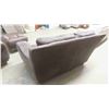 Image 5 : Leather/Leather Style 3pce Set : Love Seat 64'' 