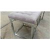 Image 8 : Chrome Leg + Glass Sofa Stand 56'' x 25'' x 10'' 