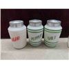Image 2 : 9 Vintage Shakers Mostly MilkGlass
