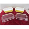 Image 2 : 2 Pyrex Casserole Dishes W/ Lids +Refridgerator