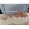Image 2 : 20+ Pieces Pink Glass, Mostly Depression