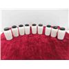 Image 2 : 9 Pc. MilkGlass Spice Jar