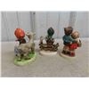 Image 8 : 10 Hummel Goebel Figurines Tallest is 5 1/12'