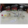 Image 1 : 3 Glass Pitchers, Salt & Pepper Shakers