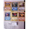 Image 1 : 6 Pokemon cards. All 1st editions! Onix, Omastar, 