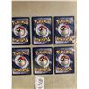 Image 2 : 6 pokemon cards. All 1st editions! Drowzee,