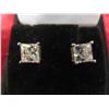 Image 2 : 2.00 CT TW GRA CERTIFIED PRINCESS CUT MOISSANITE