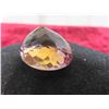 Image 2 : Certified Bi Color Ametrine Oval Cut Gemstone 