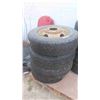 Image 1 : 4 Tires & Rims 8.75R/16.5LT 