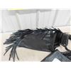 Image 3 : Womens Black Leather Chaps 