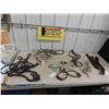 Image 1 : Rope Halter, Leads, 2 Leather Dog Collars & 