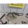Image 3 : Rope Halter, Leads, 2 Leather Dog Collars & 