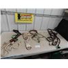 Image 1 : Eared Snaffle Bridle with Rope, Rails Cinch,