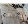 Image 3 : Eared Snaffle Bridle with Rope, Rails Cinch,